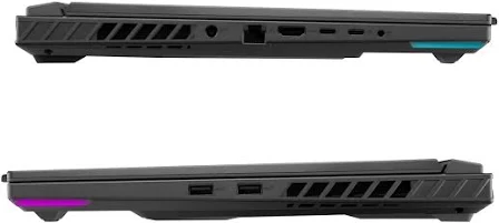 ASUS ROG Strix G16 side ports
