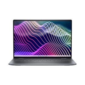 Dell Latitude 9440 sleek silver laptop with premium build open on desk