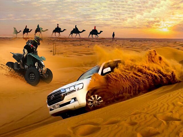 Dubai tour package desert safari adventure